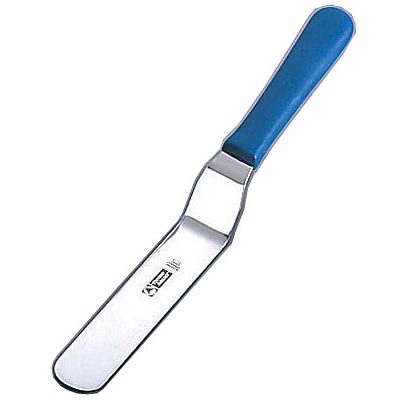 Thermo Hauser 31cm スパテル 青プラハンドル サーモハウザー プラ柄 アングラースパテル 66707 31cm - 調理器具の