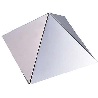 三宝産業 YUKIWA UK 18-8 ステンレス ピラミッド ボンブ型 90×90mm