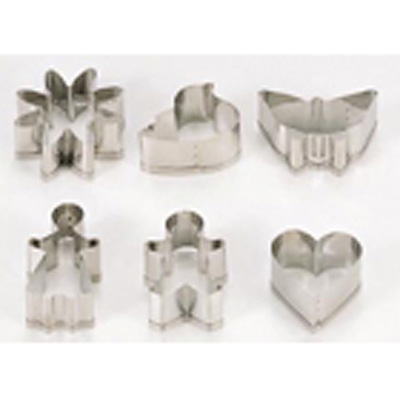 田中糧機 クッキー抜き型セット 6ヶ入り No.2111 - 調理器具のSHOKUBI