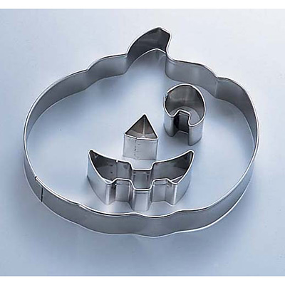 タイガークラウン 18-8 ステンレス クッキー抜型 ハロウィンセット No