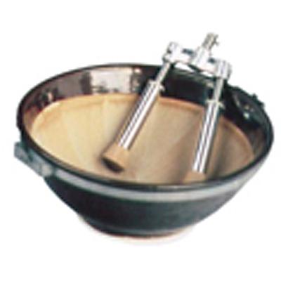 KRミニ 卓上撹拌機 カジワラ すり鉢セットTABLE TOP MIXER カジワラ