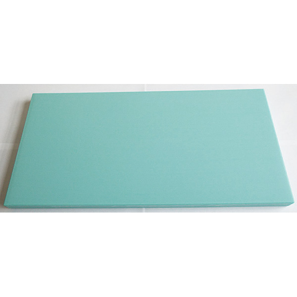 株式会社天領まな板 一枚物カラーまな板 両面シボ付 ブルー 厚さ30mm K8 900×360mm - 調理器具のSHOKUBI
