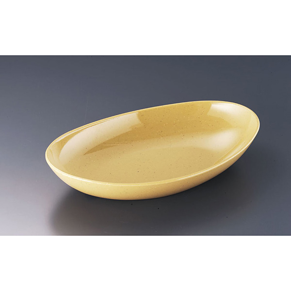 関西合成樹脂工業 メラミン オーバルプレート 270×164×H54mm 791-er