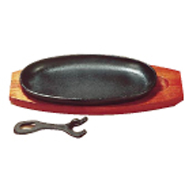 アサヒ ステーキ皿 小判 A101 - 調理器具のSHOKUBI