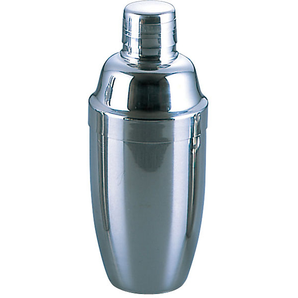 遠藤商事 18-8 ステンレス カクテルシェーカー 大 - 調理器具のSHOKUBI