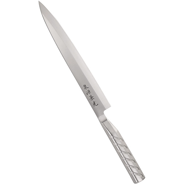 TAKE　泉源兼光　刺身包丁　240mm　オールステンレス　片刃　包丁 TAKE 泉源兼光 刺身包丁 240mm オールステンレス 片刃 包丁 楽天市場