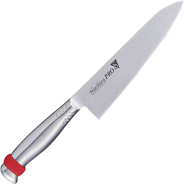 富士カトラリー ナリヒラプロS 牛刀 18cm FC-3103 ブラック - 調理器具