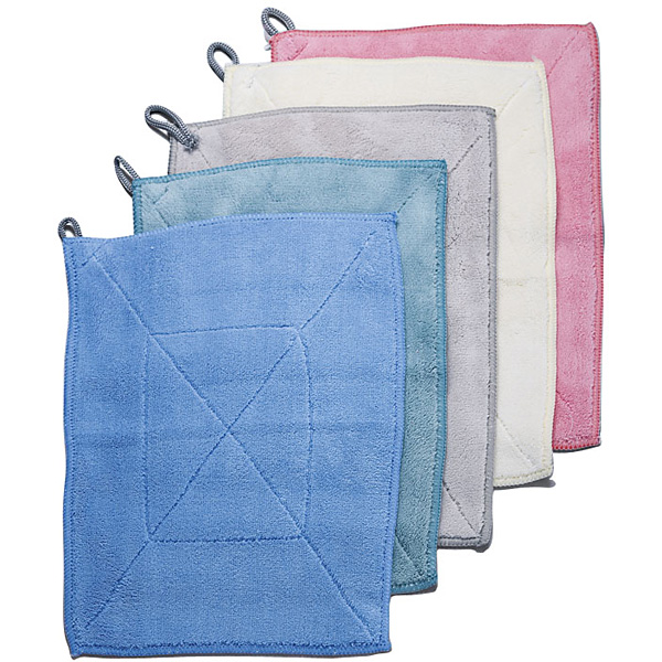 ふわふわ厚手 マイクロファイバークロス 5枚入り - 調理器具のSHOKUBI