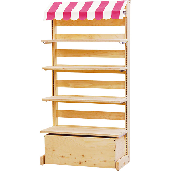 HP システムゴンドラ什器 片面H1800 無塗装 テント/ストッカー仕様