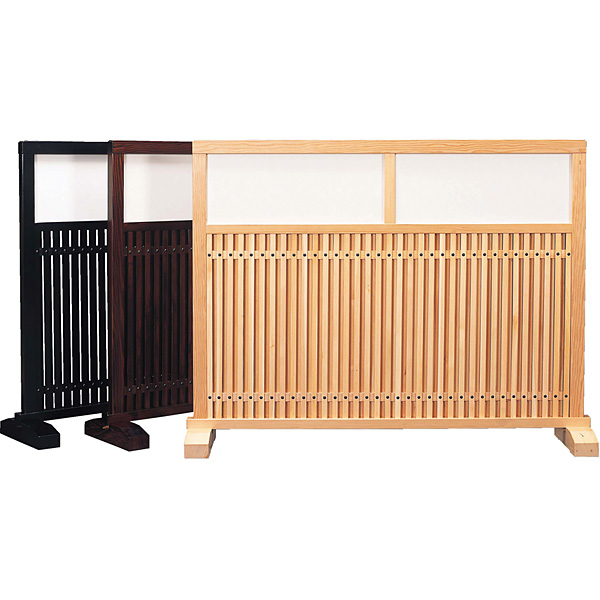 ツガ衝立 茶 - 調理器具のSHOKUBI