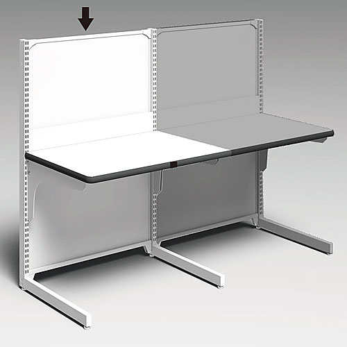 三洋スーパースタンド カートインサッカー台 天板下オープン RCS-412N