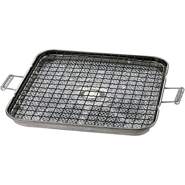 竹原製罐 こんがりフッ素 もち焼きアミ 角 MF-9 - 調理器具のSHOKUBI