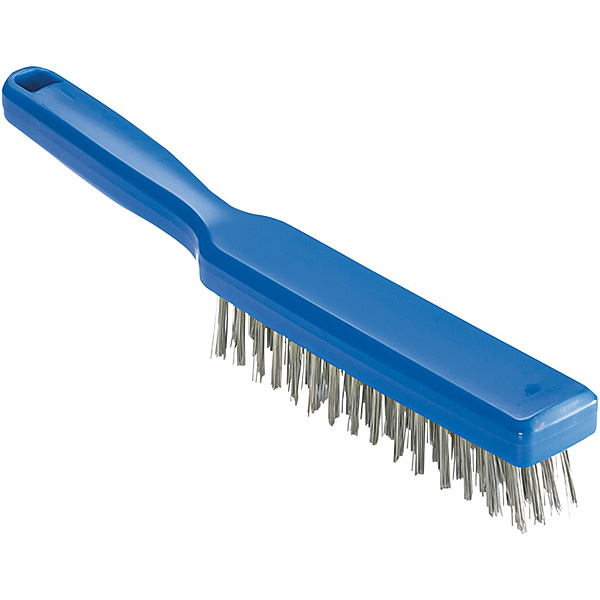 トラスト 脱毛防止 ステンレスワイヤーブラシ 1411301 ブルー - 調理