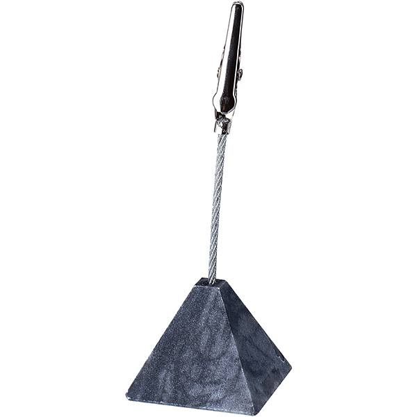 マーブル カードホルダー スクエア MB030 グレー 遠藤商事 マーブル カードホルダー ピラミッド MB031 グレー - 調理