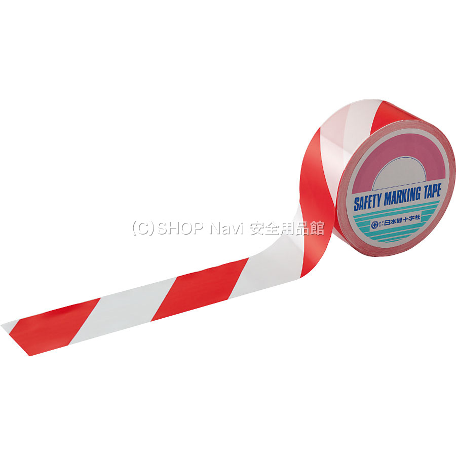 日本緑十字社 トラ 赤×白 バリケードテープ 147014 - 調理器具のSHOKUBI 日本緑十字社 トラ 赤×白 バリケードテープ 147014 - 調理器具のSHOKUBI