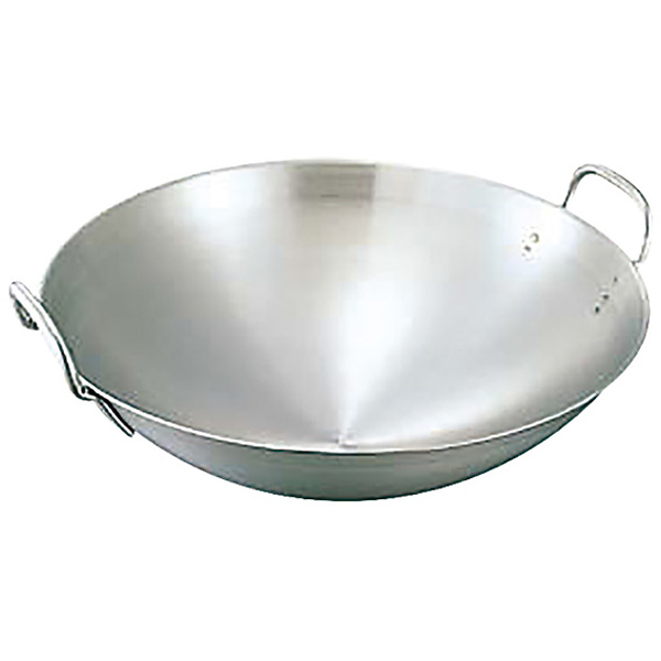 大屋製作所 CLO 18-8 ステンレス 両手中華鍋 54cm - 調理器具のSHOKUBI