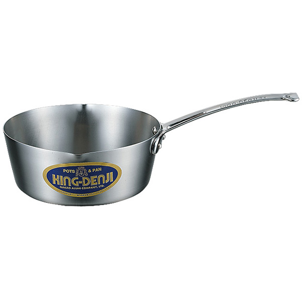 ニューキングデンジ 雪平鍋(目盛付)21cm 4571335094188 中尾