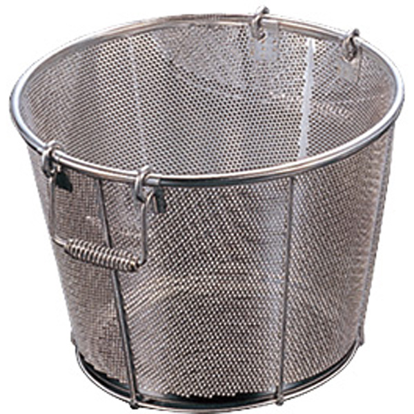 UK 18-8 パンチング 深型ザル 30cm : UK 18-8 パンチング 深型ザル 30cm : ホーム＆キッチン