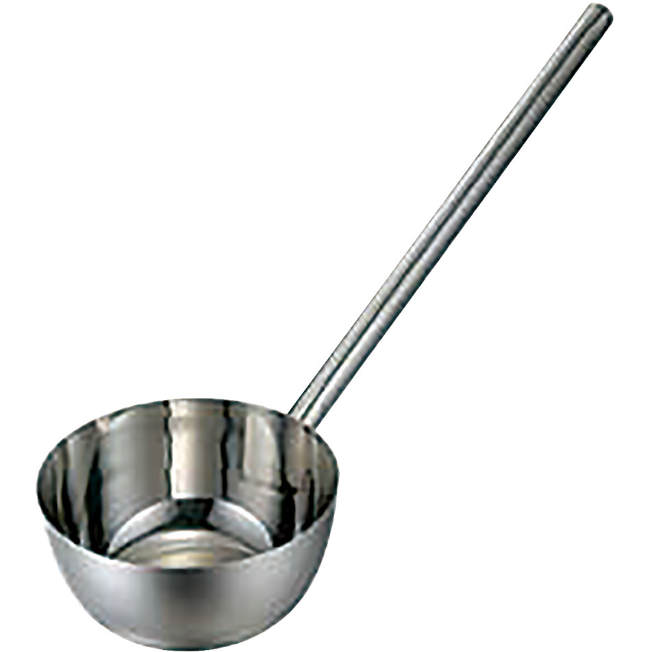 アズワン 18-8 長柄付口付 ひしゃく φ24cm×柄1m 4219000 61-6560-31