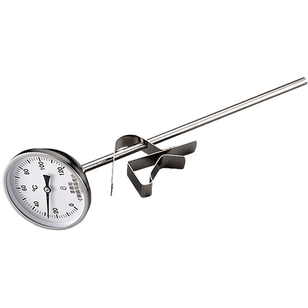 斜面式スライドホルダー付 寸胴鍋用温度計 PYS-250 温度計 寸胴鍋 キッチン 日本製 燕三条製斜面式 スライドホルダー付 寸胴用 温度計 PYS-250全長320mm 業務用 調理用温度計  スライド式ホルダー 高さの調節可能 スープ 麺つゆ タレ 温度管理 計量器 調理道具 キッチン 飲食店 ホテル レストラン 目盛2℃刻み ssn |
