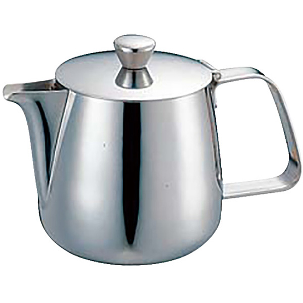 YUKIWAティーポット18-8UK Bタイプ500cc 三宝産業 YUKIWA UK 18-8 ステンレス Bタイプティーポット 300