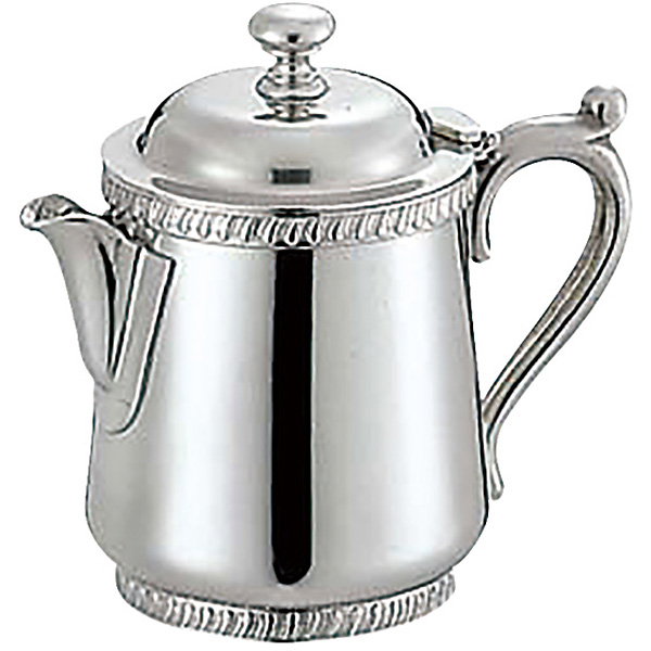 三宝産業 ティーポット シルバー 5人用 B渕 ティーポット 03022305 三宝産業 ティーポット シルバー グースネック 5人用 B渕 ロイヤル