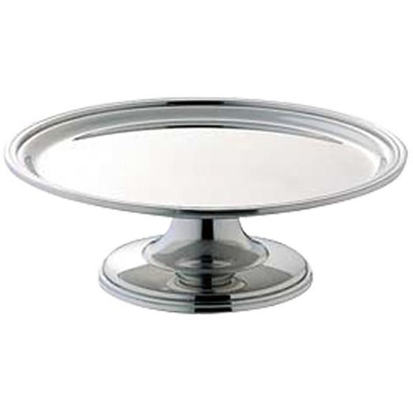 YUKIWA 18-8 バロン ケーキプレート 12インチ ☆新品☆YUKIWA 18-8