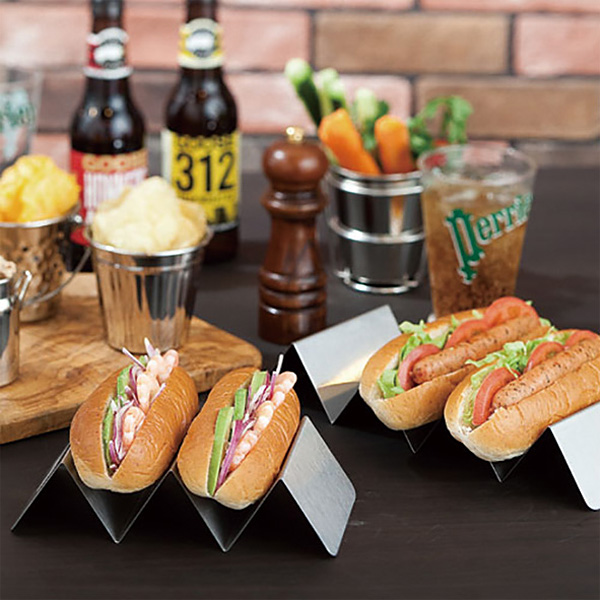 三宝産業 YUKIWA UK タコスホルダー 幅285mm - 調理器具のSHOKUBI