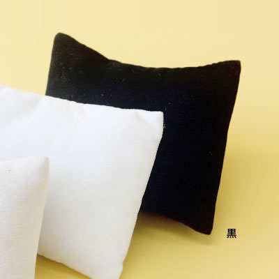 ライム スウェード風クッション/ブレスクッション No.9435 <黒> - 調理