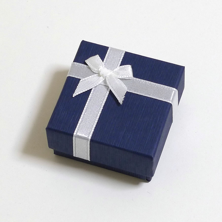 ライム リボンボックス リングS No.8741 <紺：白：白> - 調理器具のSHOKUBI