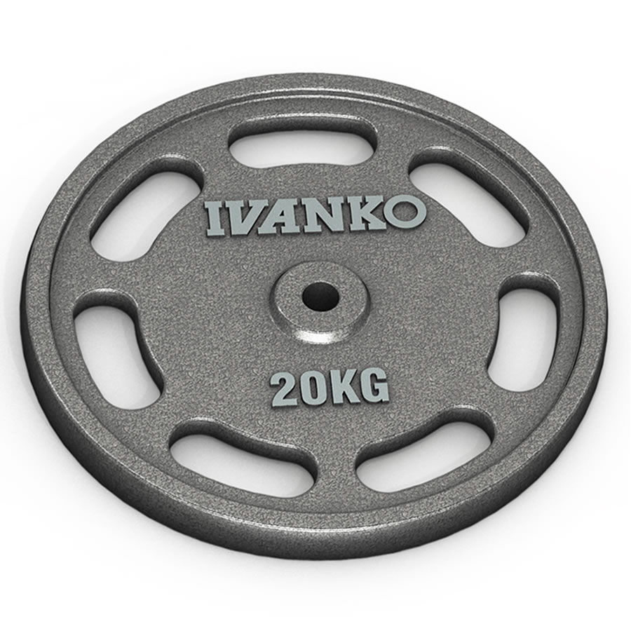 IVANKO(イヴァンコ) IBPNEZ スタンダードペイントイージーグリッププレート φ28mm 1枚 20kg