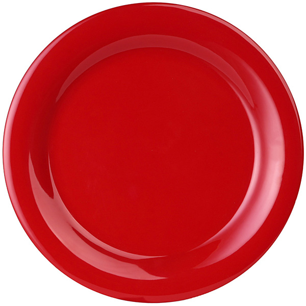 Thunder Group メラミン食器 リムプレート 27cm CR110PR レッド - 調理