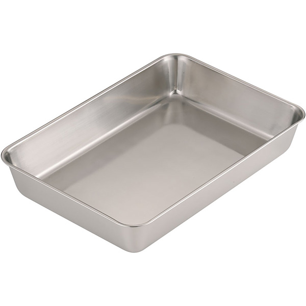 遠藤商事 18-8 ステンレス 角バット 6枚取 - 調理器具のSHOKUBI