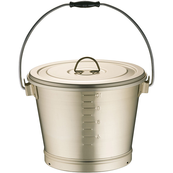 オオイ金属 しゅう酸 丸型一重食缶 にぎり1ヶ付 214G 12リットル