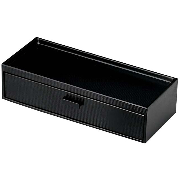 マイン ABS製 箸箱 カスター 黒 M10-975 - 調理器具のSHOKUBI