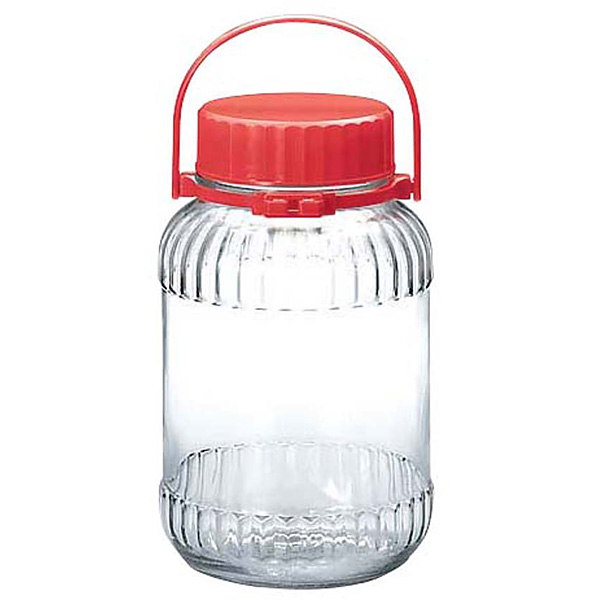 東洋佐々木ガラス ガラス 果実酒びん Ⅰ-71804 5号 4リットル - 調理