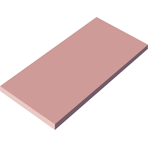 瀬戸内 一枚物 カラーまな板 ピンク K10D 1,000×500×厚さ20mm - 調理