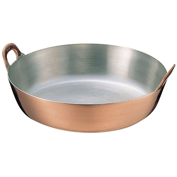 職人技1級品　高級銅器老舗兼芝製 純銅鍋 中村銅器製作所（なかむらどうきせいさくじょ）】銅寄せ鍋27cm/東京都