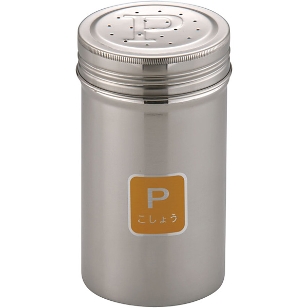 遠藤商事 TKG 18-8 ステンレス 調味缶 特中 こしょう - 調理器具のSHOKUBI