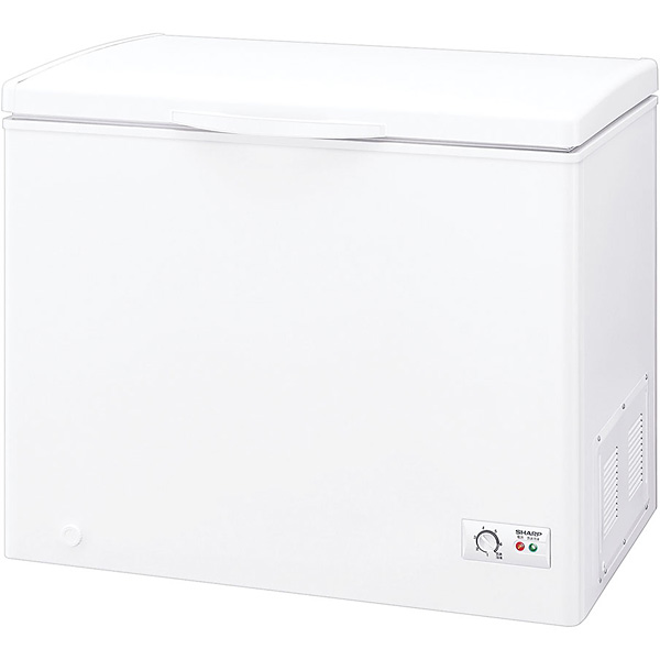 SHARP シャープ 冷凍ストッカー ノンフロン冷凍庫 ストッカー 冷凍庫 容量200L FC-B20W シャープ 冷凍ストッカー FC-S20D-W 200リットル - 調理器具のSHOKUBI