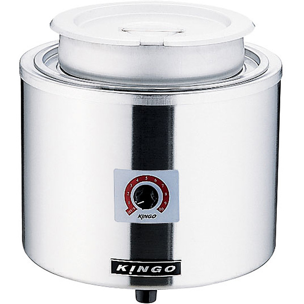 KINGO 湯煎式 電気スープジャー D9001 7リットル - 調理器具のSHOKUBI