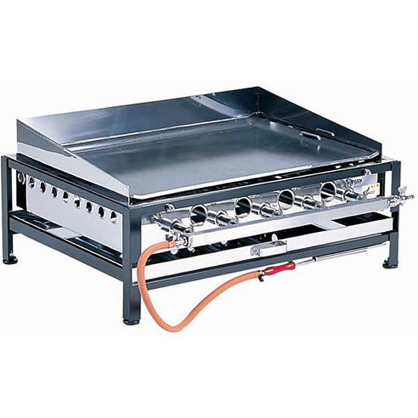 イ） 焼きそば・フランクフルト・お好み焼 ガス台 LPガス EGY-8型 間口