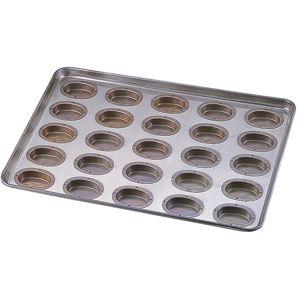 千代田金属工業 シリコン加工 オーバル型 天板25ヶ取 - 調理器具のSHOKUBI