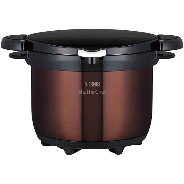 【未開封】THERMOS 真空保温調理器 シャトルシェフ KBG-3000 サーモス シャトルシェフ 真空保温調理器 クリアブラウン KBG-3000