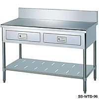 �X�M�R ���[�N�e�[�u�� �o�b�N�K�[�h���� ������Ƒ� ���o���t�� ���s600mm SS-WTD-66F ��600mm