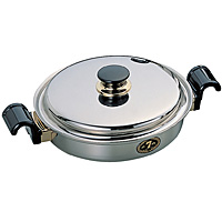サバティーニ 卓上鍋 電磁対応 φ19cm - 調理器具のSHOKUBI