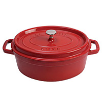 ストウブ ピコ ココット オーバル グレナディンレッド 29cm - 調理器具