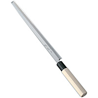 鶴光　柳刃 杉光上作P柄 柳刃 霞研ぎ 27cm - 調理器具のSHOKUBI