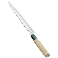 正本のカマ型薄刃包丁 正本総本店 本霞 玉白鋼 鎌型薄刃包丁 195 mm 正本総本店玉白鋼