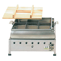 直火式おでん鍋 (マッチ点火) 尺8 LPガス 都市ガス 業務用 13-